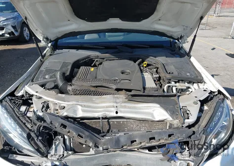 2018 Mercedes-Benz C 300 4Matic from USA, damaged, VIN WDDWJ4KB0JF615651